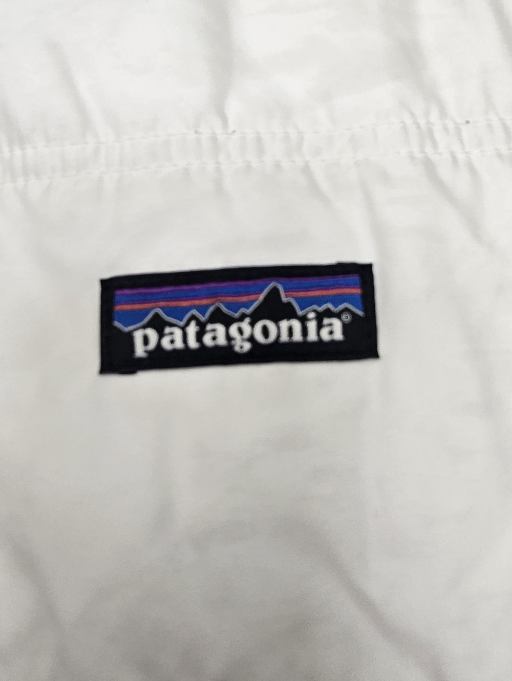 Patagonia Reversible Sherpa Vest Women’s Medium White Hooded Full Zip Fleece - Picture 6 of 9